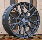 Alu kola Racing Line I5658, 20x8 5x160 ET50, saténová šedá (zátěžová)