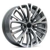 Alu kola Racing Line IN3515F, 18x7 5x114.3 ET50, šedivá + leštění