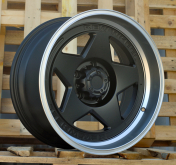 Alu kola Racing Line JT274, 18x9 5x127 ET-12, černá + leštění