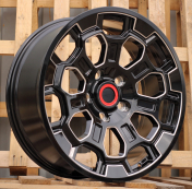 Alu kola Racing Line L2323, 22x9 5x150 ET30, černá lesklá