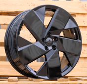 Alu kola Racing Line SR402, 20x8 5x108 ET50.5, černá lesklá (zátěžová)