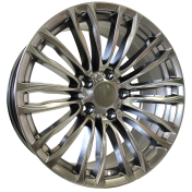 Alu kola Racing Line XF142, 19x8.5 5x120 ET33, černá metalíza