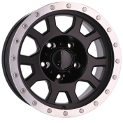 Alu kola Racing Line XFC13, 16x8 5x139.7 ET-25, černá matná