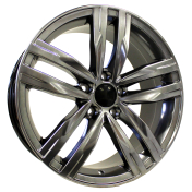 Alu kola Racing Line XFC61, 16x7 5x112 ET45, titanová metalíza