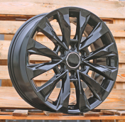 Alu kola Racing Line Y0185, 20x8.5 6x139.7 ET25, černá + leštění (zátěžová)