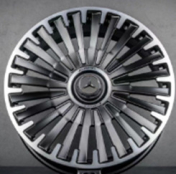 Alu kola Racing Line Y0425, 20x9.5 5x112 ET38, saténová černá (zátěžová)
