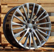 Alu kola Racing Line Y1118, 21x9 5x114.3 ET30, titanová metalíza (zátěžová)