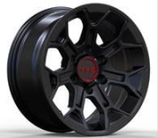 Alu kola Racing Line Y1203, 17x8 6x139.7 ET5, černá matná (zátěžová)