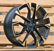 Alu kola Racing Line YF1150, 18x8 5x112 ET40, černá matná + měděná barva leštění