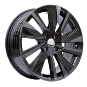 Alu kola Racing Line YF1152, 18x7 4x108 ET35, černá + tmavé leštění