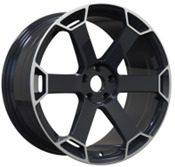 Alu kola Racing Line YF6149, 20x9 5x112 ET30, černá matná (zátěžová)