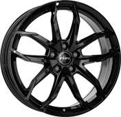 Alu kola RIAL LUCCA, 19x8 5x110 ET33, černá lesklá