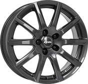 Alu kola RIAL MILANO, 17x7 5x114.3 ET40, titanová
