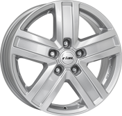 Alu kola RIAL TRANSPORTER 5, 15x6 5x118 ET68, stříbrná (zátěžová)