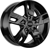 Alu kola RONAL R64, 17x7 5x108 ET46, černá lesklá