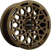 Alu kola SUPER METAL CAGE, 18x8 6x120 ET44, bronzová matná (zátěžová)