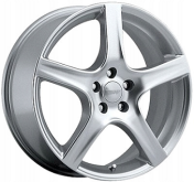 Alu kola TSW APEX, 17x7 4x100 ET35, stříbrná metalíza (zátěžová)