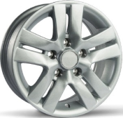 Alu kola VELGEN TR-5, 14x6 5x112 ET30, stříbrná (zátěžová)