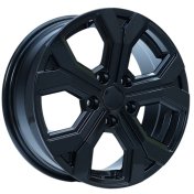 Alu kola AGT 16260, 16x6.5 5x114.3 ET40, černá lesklá