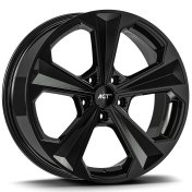 Alu kola AGT 17062, 17x7 5x112 ET45, černá lesklá