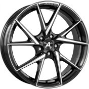 Alu kola ALUTEC ADX.01, 20x8.5 5x112 ET45, černá lesklá + leštění (zátěžová)