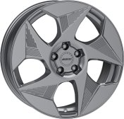 Alu kola ALUTEC SOLAR, 19x8 5x112 ET49, šedivá lesklá (zátěžová)