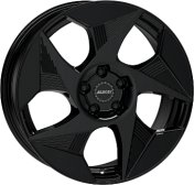 Alu kola ALUTEC SOLAR, 19x8 5x112 ET49, černá lesklá (zátěžová)