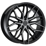 Alu kola Arceo 20141, 20x9 5x112 ET35, černá + leštění