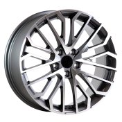 Alu kola Arceo DY1649, 19x8.5 5x112 ET40, šedivá + leštění (zátěžová)