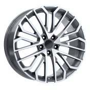 Alu kola Arceo DY1649, 19x8.5 5x112 ET40, šedivá + leštění (zátěžová)