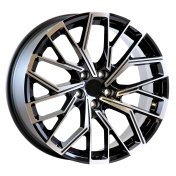 Alu kola Arceo DY1849, 19x8.5 5x112 ET40, černá + leštění (zátěžová)