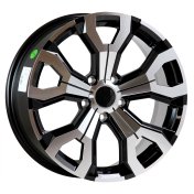 Alu kola Arceo DY1886, 16x6.5 4x100 ET35, černá + leštění