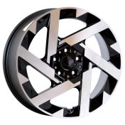 Alu kola Arceo DY1898, 18x7.5 5x112 ET40, černá + leštění