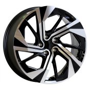 Alu kola Arceo DY1919, 19x8 5x114.3 ET40, černá + leštění (zátěžová)