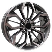 Alu kola Arceo DY397, 17x7.5 5x108 ET45, šedivá + leštění