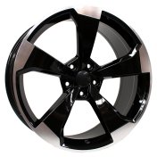 Alu kola Arceo DY589, 19x8.5 5x112 ET29, černá + leštění (zátěžová)