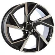 Alu kola Arceo DY739, 19x8.5 5x112 ET40, černá + leštění