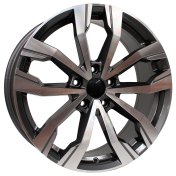 Alu kola Arceo DY748, 18x7.5 5x114.3 ET40, černá + leštění