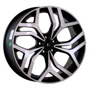 Alu kola Arceo DY880, 20x8.5 5x108 ET45, černá + leštění (zátěžová)