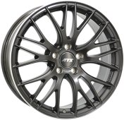 Alu kola ATS PERFEKTION, 19x8.5 5x114.3 ET40, černá matná + leštěný límec