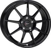 Alu kola AUTEC CLUB RACING, 17x7.5 4x108 ET20, černá lesklá (zátěžová)