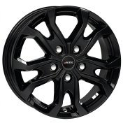 Alu kola AUTEC KISO, 17x7 5x120 ET55, černá lesklá (zátěžová)