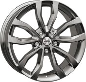 Alu kola AUTEC UTECA, 18x8 5x114.3 ET45, titanová (zátěžová)