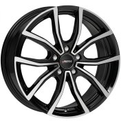 Alu kola AUTEC VIDRON, 15x6 5x100 ET38, černá lesklá + leštění