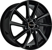 Alu kola AVUS VELGEN AC-518, 15x5.5 4x100 ET40, černá lesklá