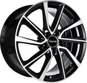 Alu kola AVUS VELGEN AC-518, 19x7.5 5x112 ET50, černá lesklá + leštění