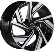 Alu kola AVUS VELGEN AC-521, 19x9.5 5x114.3 ET45, černá lesklá + leštění (zátěžová)