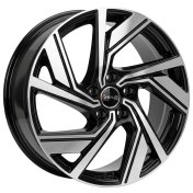 Alu kola AVUS VELGEN AC-521, 19x7.5 5x114.3 ET35, černá lesklá + leštění