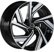 Alu kola AVUS VELGEN AC-521, 18x8 5x112 ET45, černá lesklá + leštění