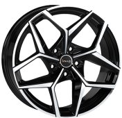 Alu kola AVUS VELGEN AC-523, 19x8 5x112 ET35, černá lesklá + leštění (zátěžová)